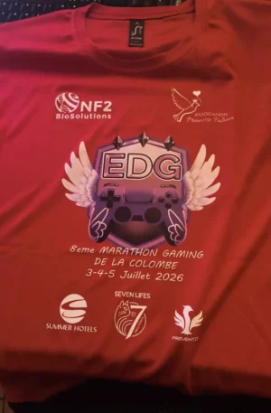 T-shirt Marathon Gaming 2026